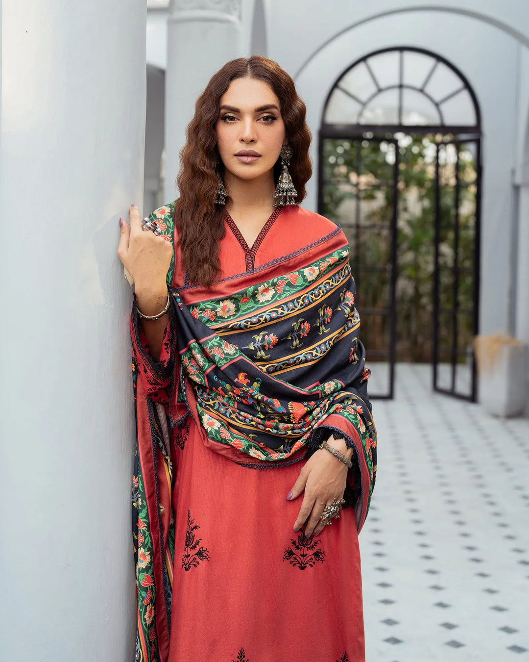 3 Piece Cotail Suit Stitched | 16408-IG-KUT - Sha Posh Textile