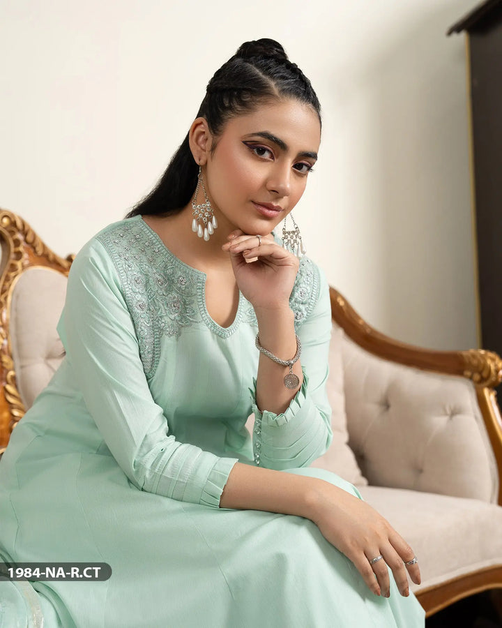 3 Piece Cotton Suit | 1984-NA-R.CT - Sha Posh Textile