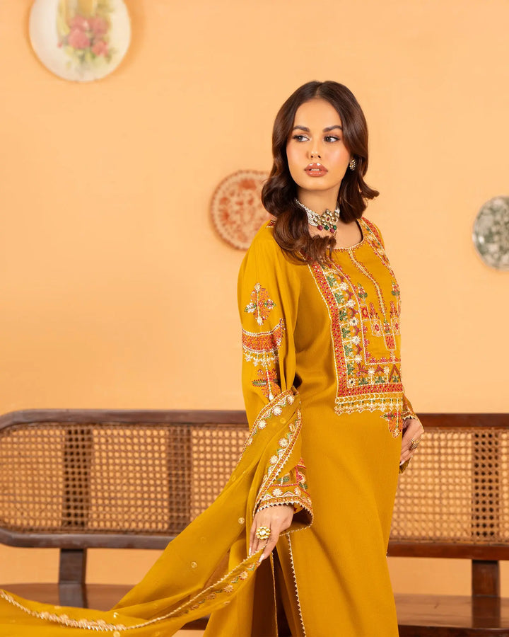 3 Piece Crepe Suit | 2265-AF-CRP - Sha Posh Textile