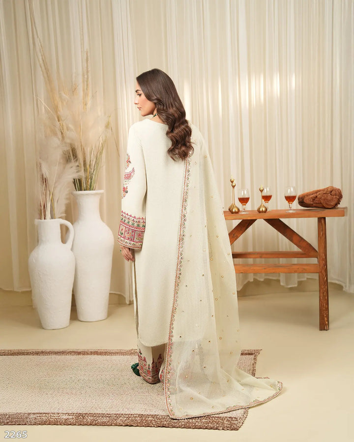 3 Piece Crepe Suit | 2265-AF-CRP - Sha Posh Textile