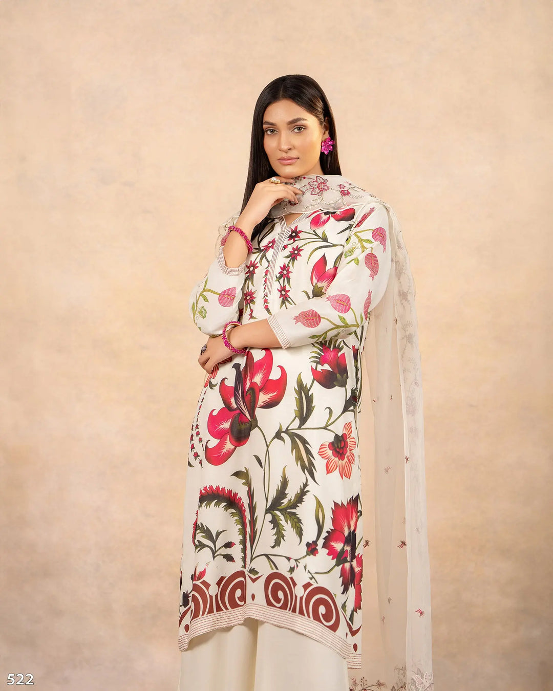 3 Piece Dull Raw Silk Suit | 522-FM-D.RWS - Sha Posh Textile