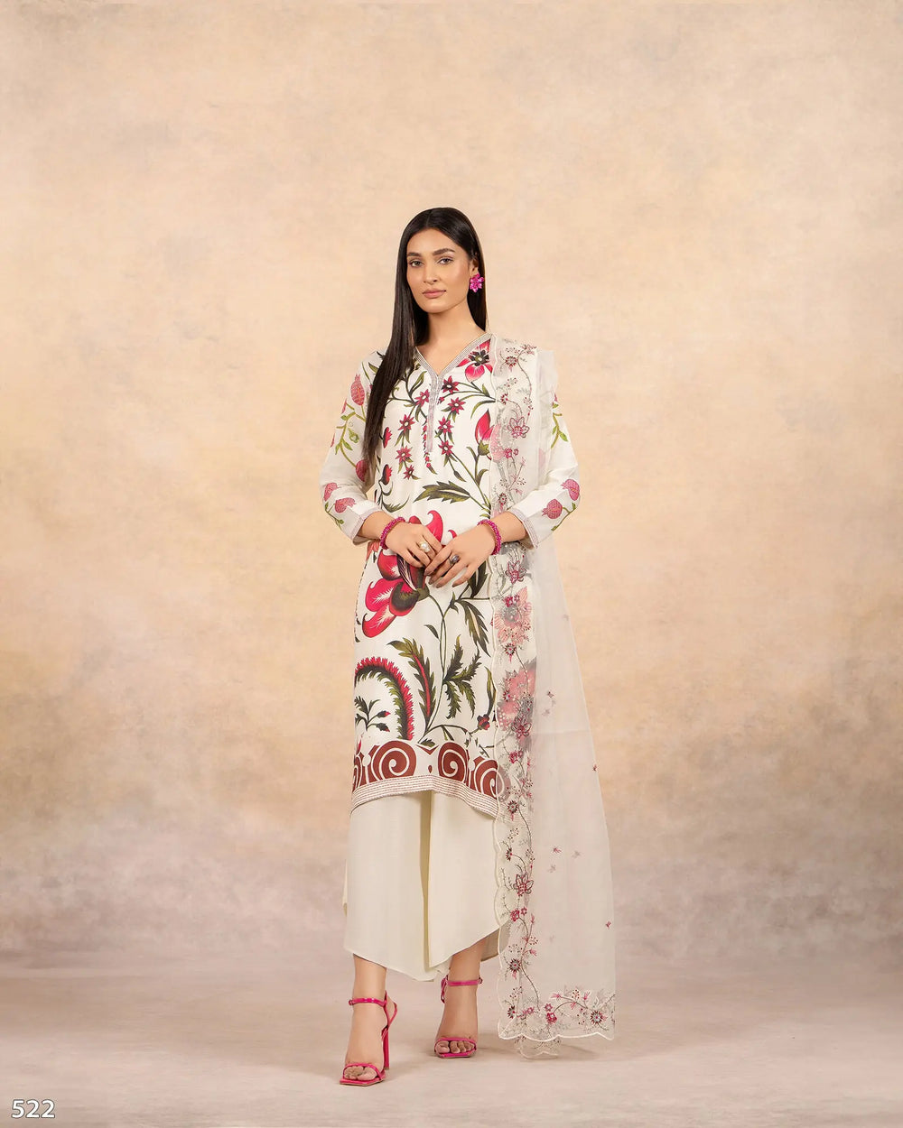 3 Piece Dull Raw Silk Suit | 522-FM-D.RWS - Sha Posh Textile