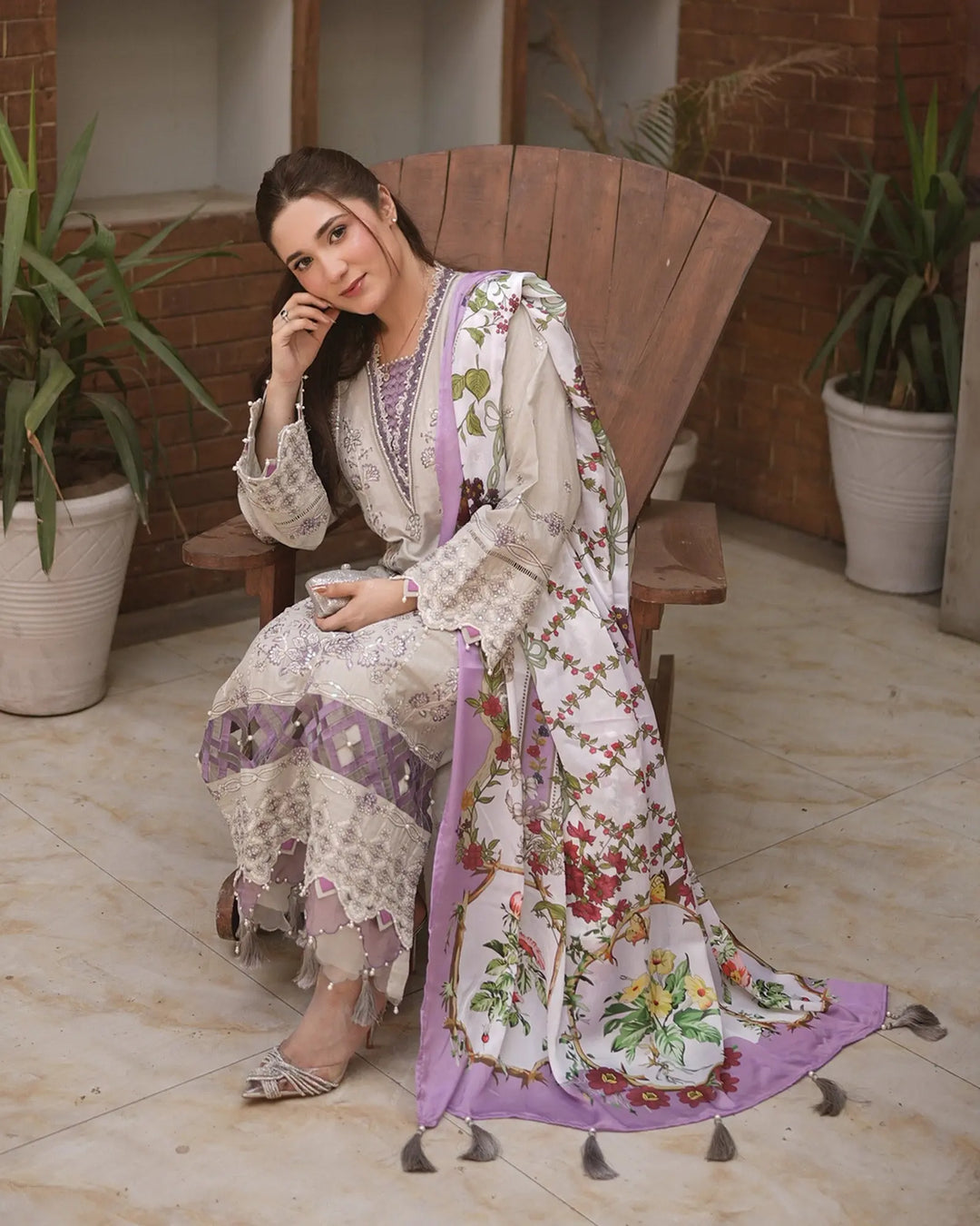 3 Piece Jacquard Cotton | 17426