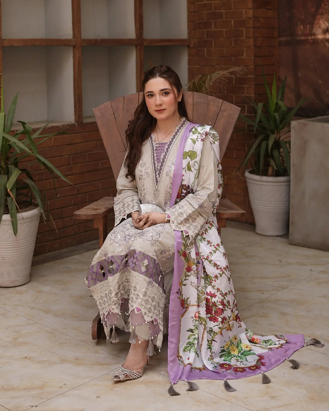 3 Piece Jacquard Cotton | 17426