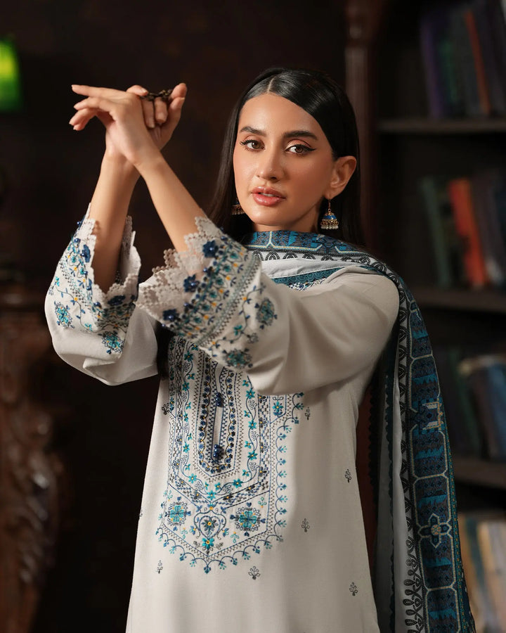 3 Piece Karandi Linen Suit Stitched | 16347-IG-K.LN - Sha Posh Textile