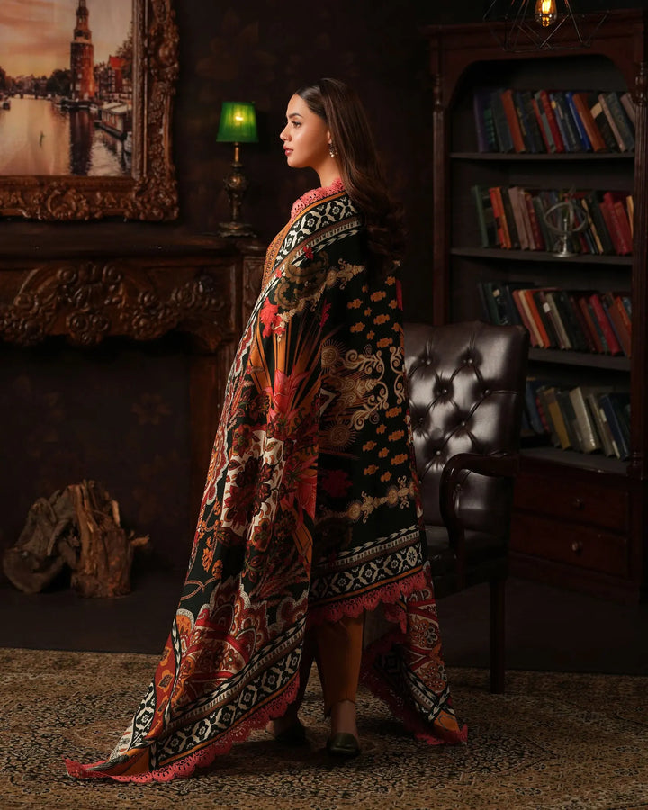 3 Piece Karandi Linen Suit Stitched | 16351-IG-K.LN - Sha Posh Textile