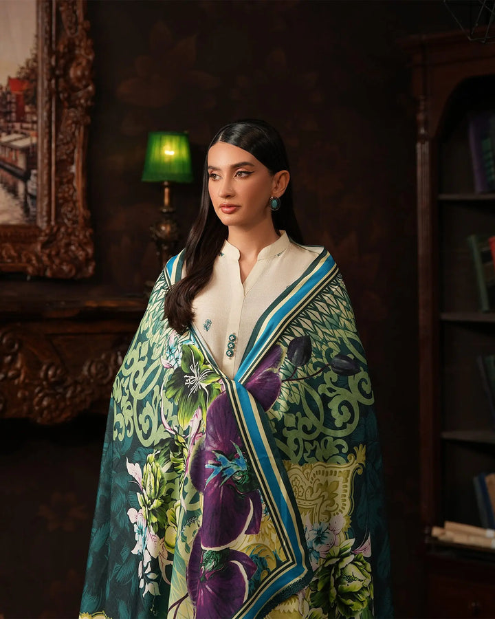 3 Piece Karandi Linen Suit Stitched | 16357-IG-K.LN - Sha Posh Textile