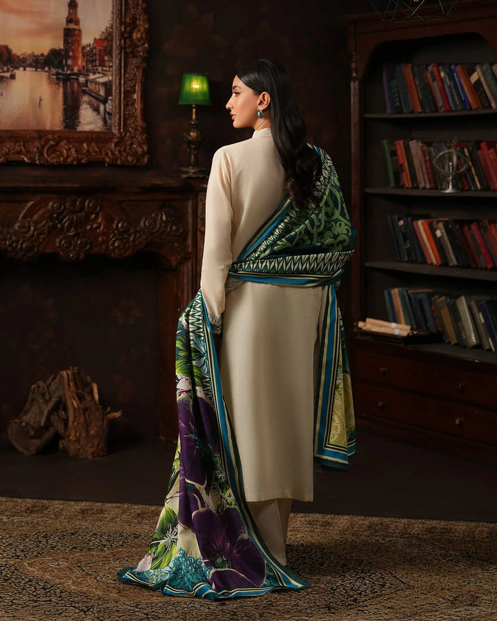 3 Piece Karandi Linen Suit Stitched | 16357-IG-K.LN - Sha Posh Textile