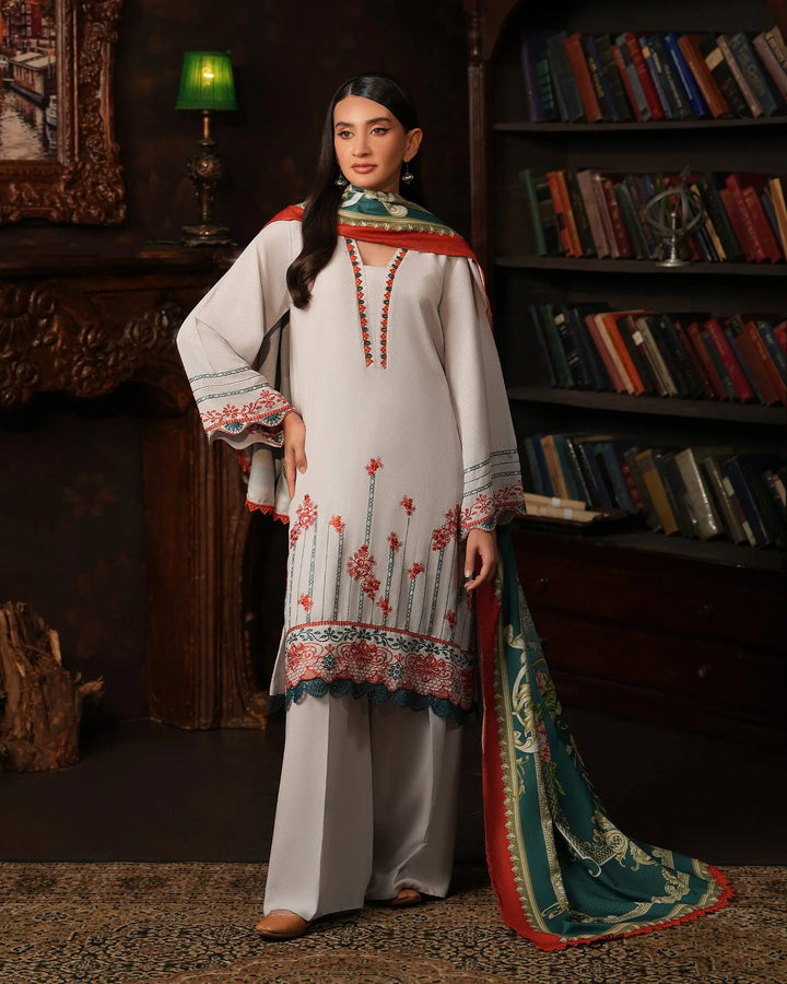 3 Piece Karandi Linen Suit Stitched | 16359-IG-K.LN - Sha Posh Textile