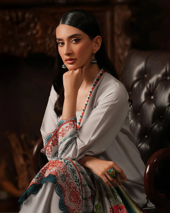 3 Piece Karandi Linen Suit Stitched | 16359-IG-K.LN - Sha Posh Textile
