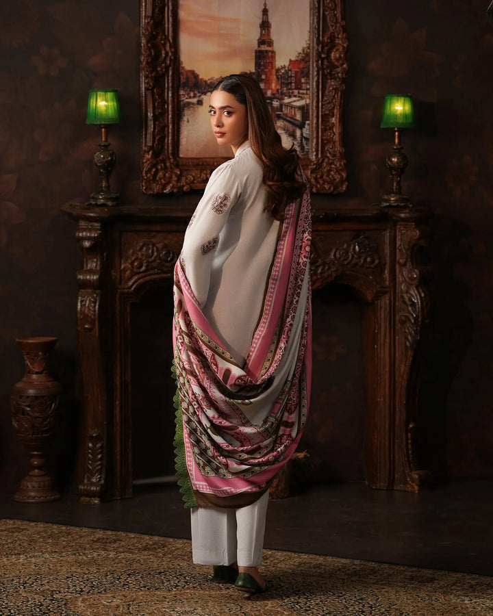 3 Piece Karandi Linen Suit Stitched | 16380-IG-K.LN - Sha Posh Textile