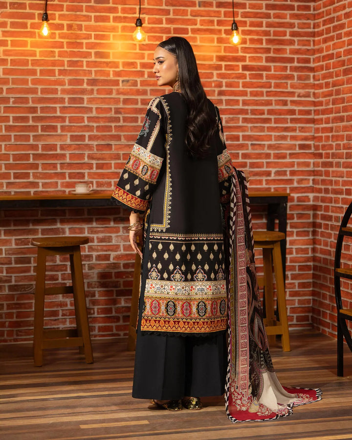 3 Piece Khaddar Suit Stitched | 16280-IG-KD - Sha Posh Textile