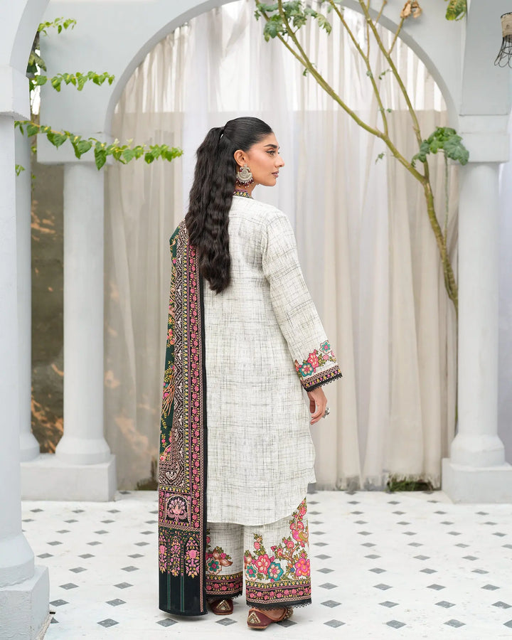 3 Piece Khaddar Suit Stitched | 16311-IG-KD Sha Posh Textile