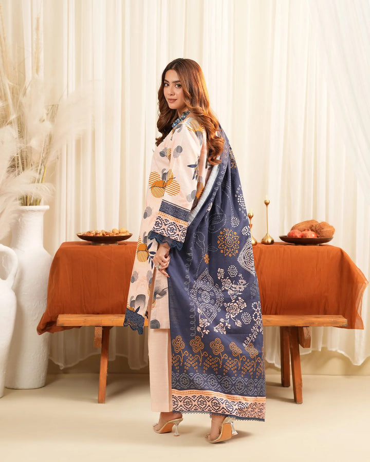3 Piece Khaddar Suit Stitched | 16366-IG-KD - Sha Posh Textile