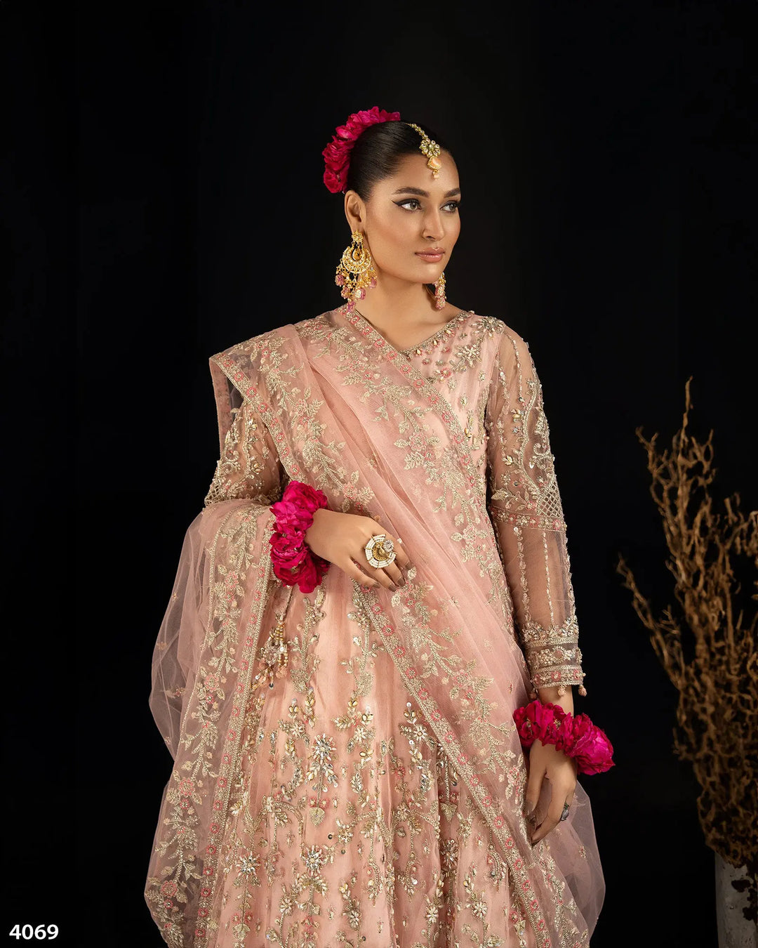3 Piece Net Maxi | 4069-SJ-NT - Sha Posh Textile