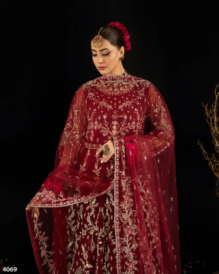 3 Piece Net Maxi | 4069-SJ-NT - Sha Posh Textile