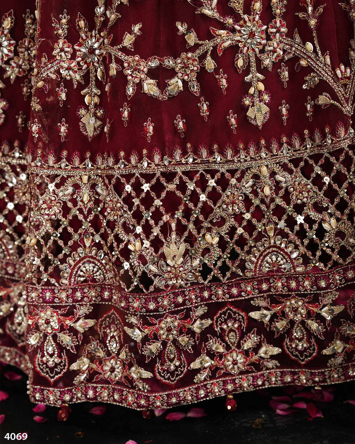 3 Piece Net Maxi | 4069-SJ-NT - Sha Posh Textile