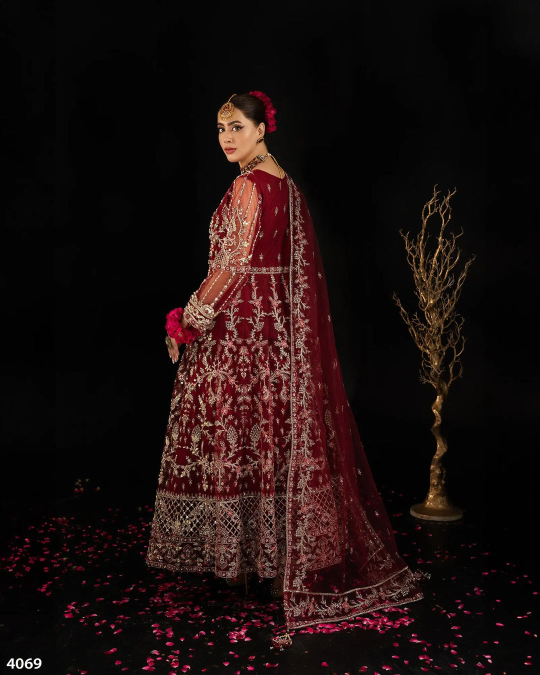 3 Piece Net Maxi | 4069-SJ-NT - Sha Posh Textile