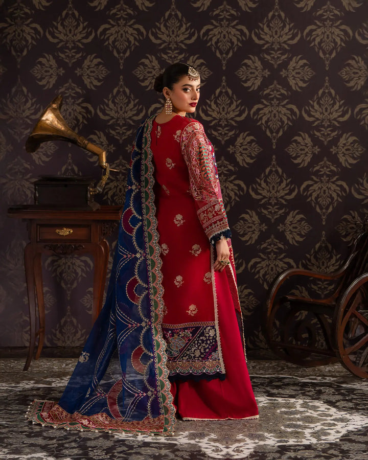 3 Piece Organza Suit Stitched | 9714-IG-ORZ - Sha Posh Textile