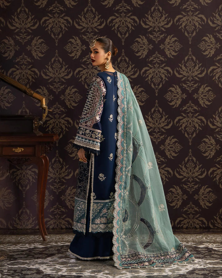3 Piece Organza Suit Stitched | 9714-IG-ORZ - Sha Posh Textile