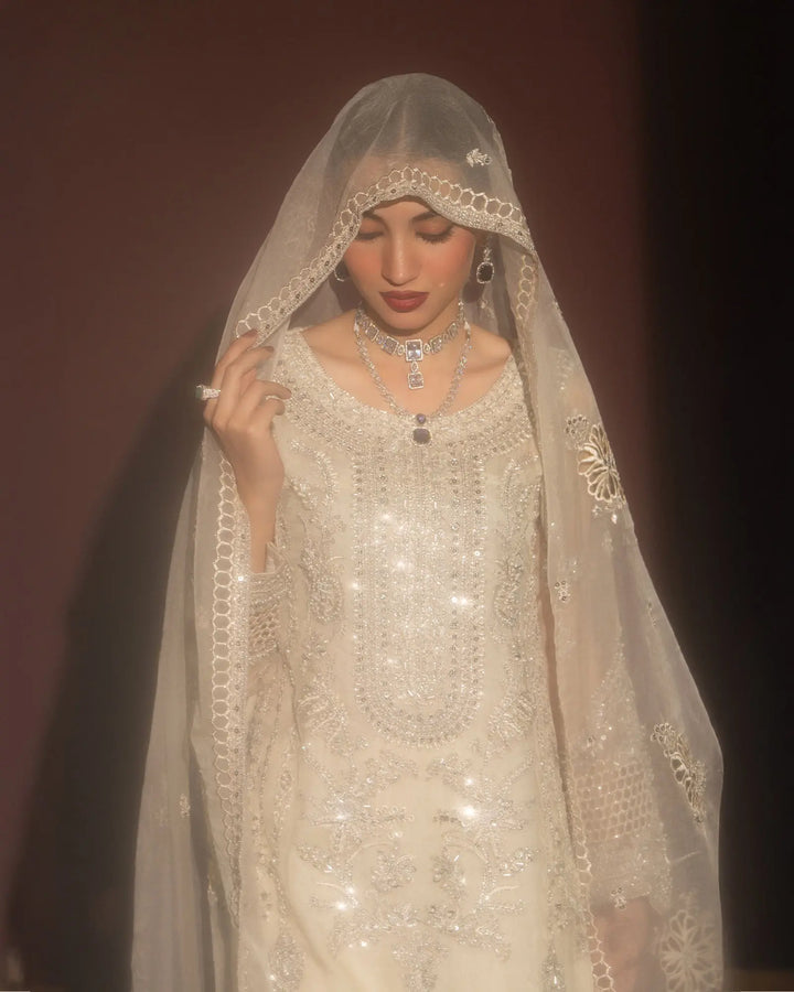 3 Piece Organza Suit | 1122-ST-ORZ - Sha Posh Textile