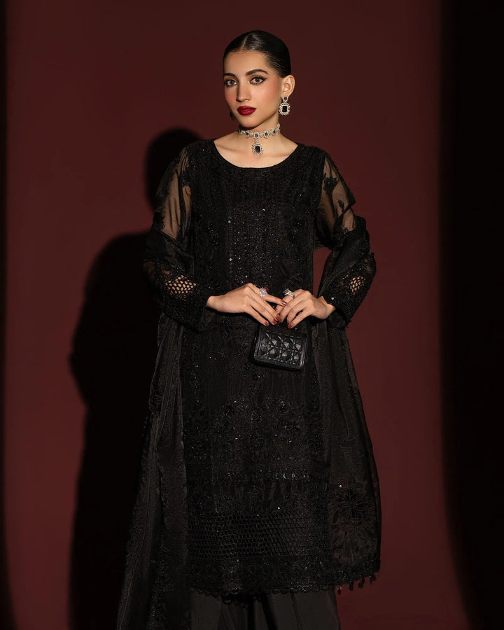 3 Piece Organza Suit | 1122-ST-ORZ - Sha Posh Textile