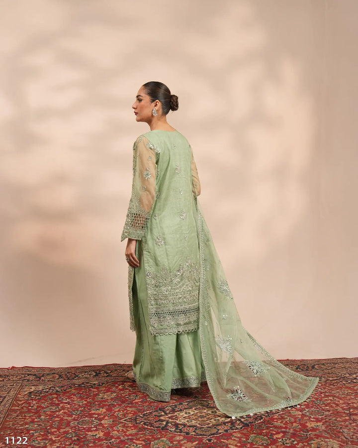 3 Piece Organza Suit | 1122-ST-ORZ - Sha Posh Textile