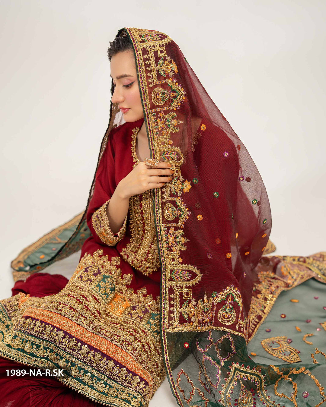 3 Piece Raw Silk Suit | 1989-NA-RWS - Sha Posh Textile