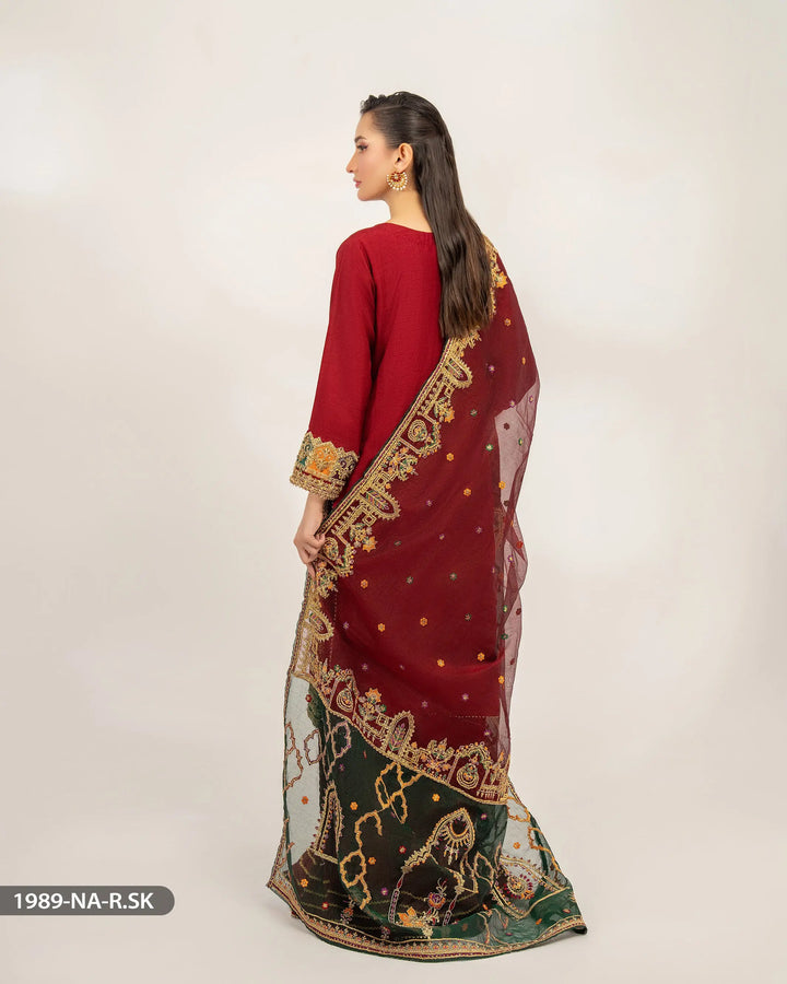 3 Piece Raw Silk Suit | 1989-NA-RWS - Sha Posh Textile