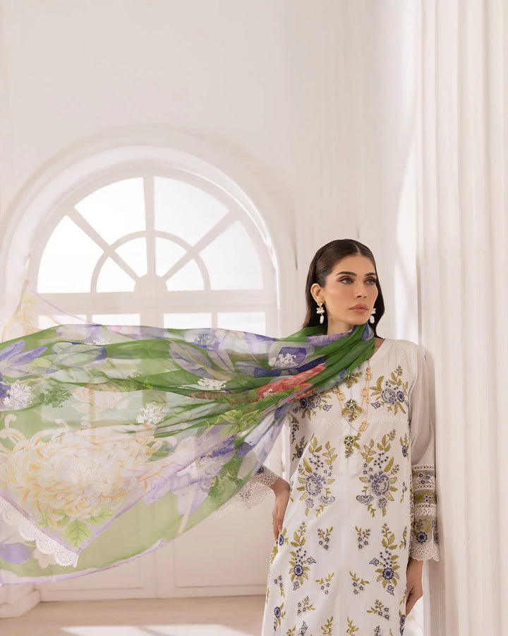 3-Piece Ready-to-Wear Cambric Cotton Suit | 1120-ST-K.CT Sha Posh Textile