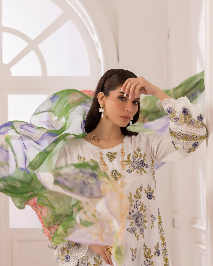 3-Piece Ready-to-Wear Cambric Cotton Suit | 1120-ST-K.CT Sha Posh Textile