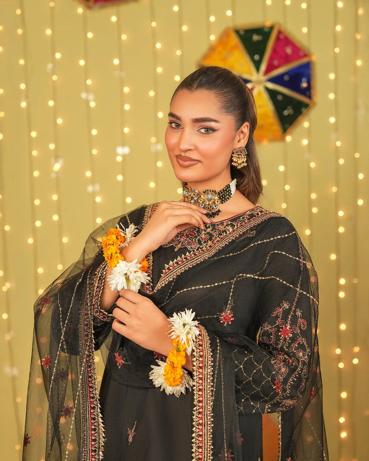 3-Piece Ready-to-Wear Katan Suit | 9733-IG-S.KTN - Sha Posh Textile