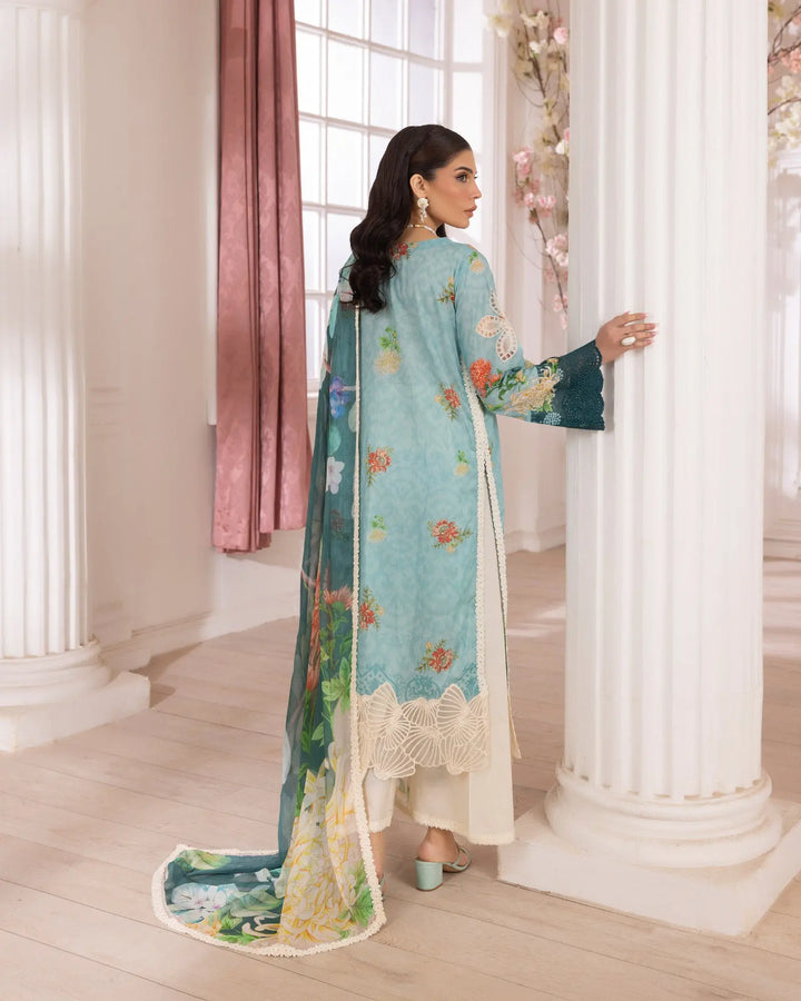 3-Piece Ready-to-Wear Lawn Suit | 17229-IG-LWN - Sha Posh Textile