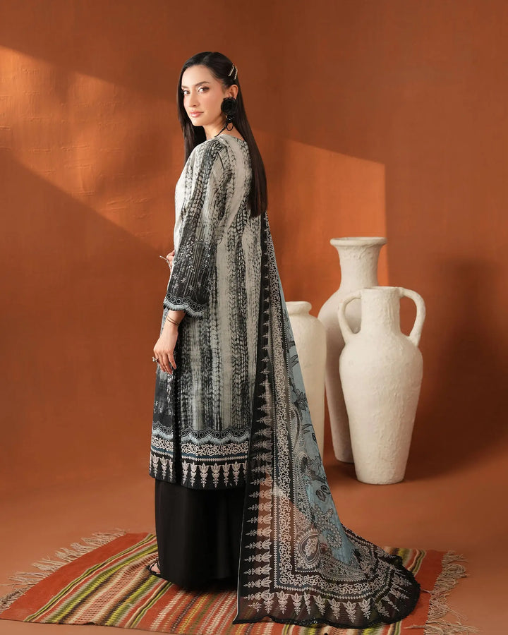 3-Piece Ready-to-Wear Lawn Suit | 17321-IG-LWN Sha Posh Textile