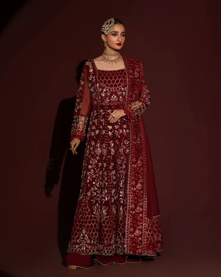 3-Piece Ready-to-Wear Organza Maxi | 421-AR-ORZ - Sha Posh Textile