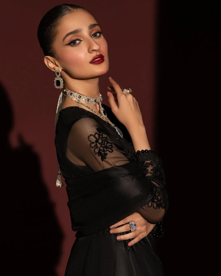 3 Piece Organza Suit Stitched | 416-AR-ORZ - Sha Posh Textile