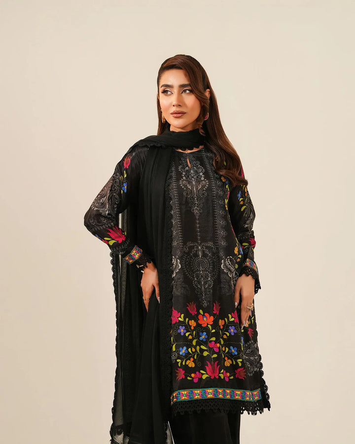 3-Piece Ready-to-Wear Raw Silk Suit | 16281-IG-RWS - Sha Posh Textile