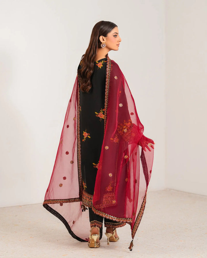3-Piece Ready-to-Wear Raw Silk Suit | 4093-SJ-RWS Sha Posh Textile