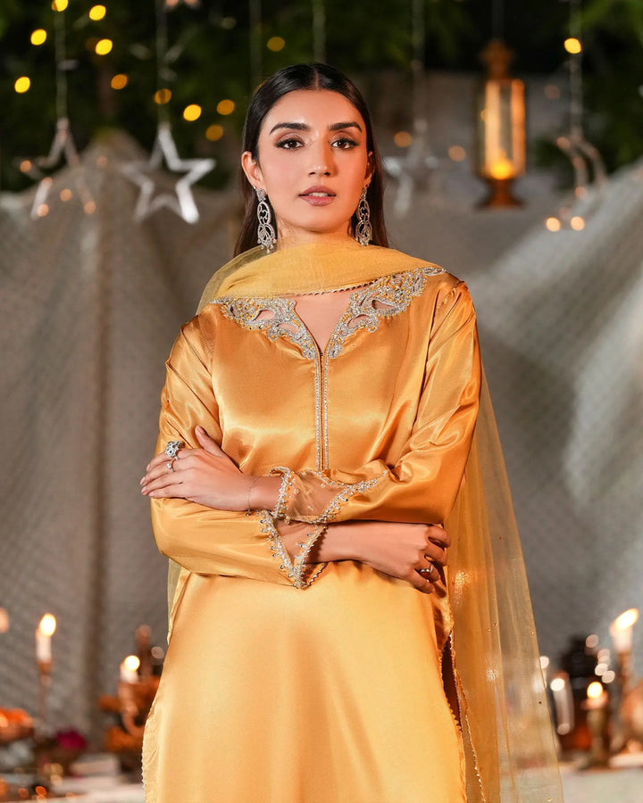 3-Piece Ready-to-Wear Silk Suit | 1148-ST-SLK Sha Posh Textile