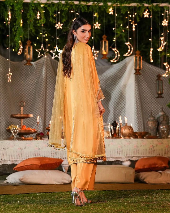 3-Piece Ready-to-Wear Silk Suit | 1148-ST-SLK Sha Posh Textile