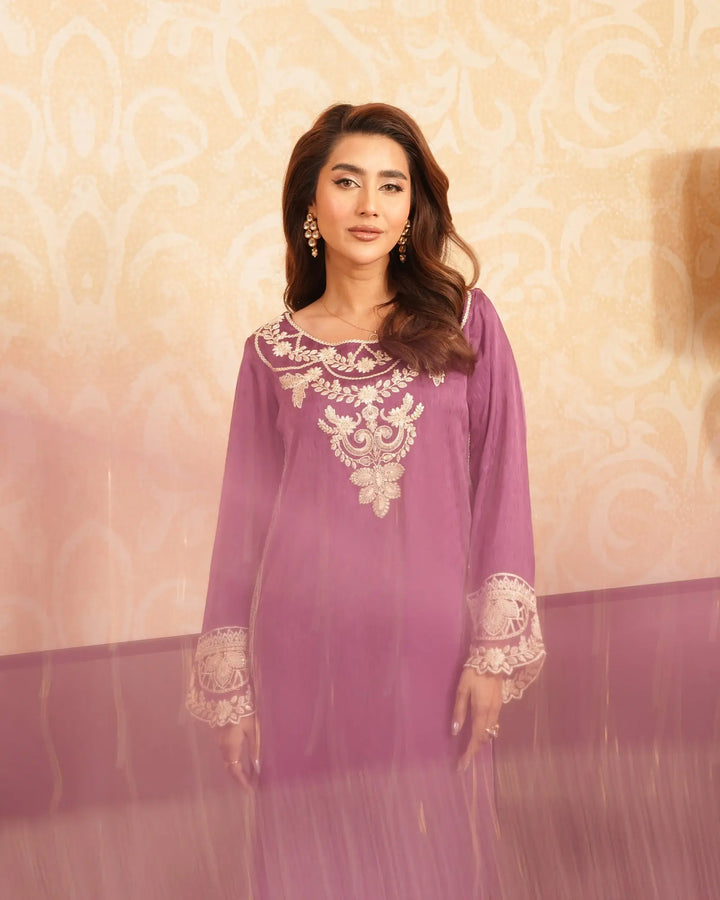 3-Piece Ready-to-Wear Silk Suit | 1312-NA-I.SLK - Sha Posh Textile