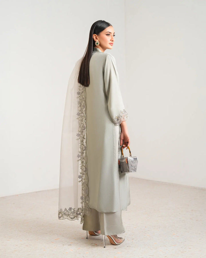 3-Piece Ready-to-Wear Silk Suit |  4090-SJ-SLK Sha Posh Textile