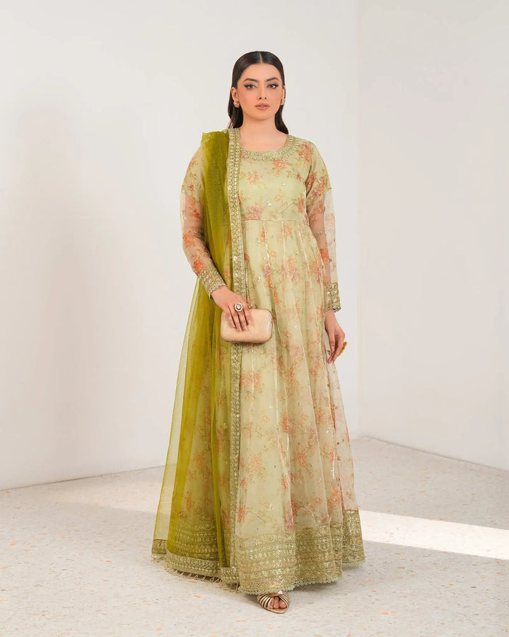 3-Piece Ready-to-Wear Tissue Maxi | 2274-AF-TSU Sha Posh Textile
