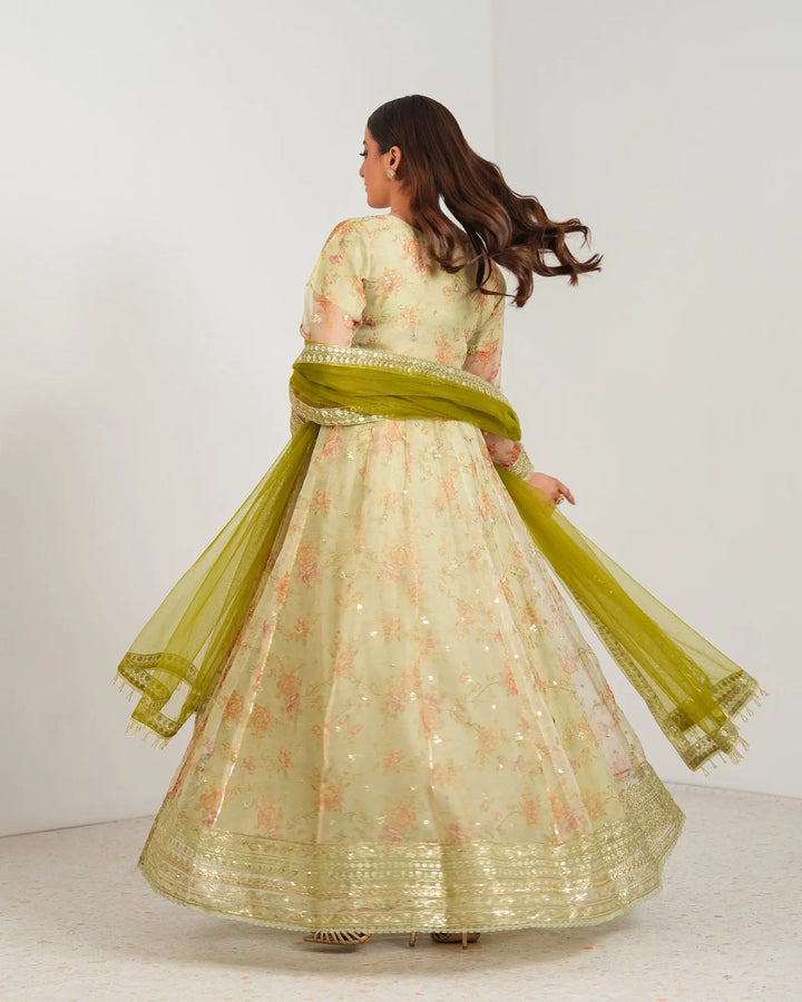3-Piece Ready-to-Wear Tissue Maxi | 2274-AF-TSU Sha Posh Textile