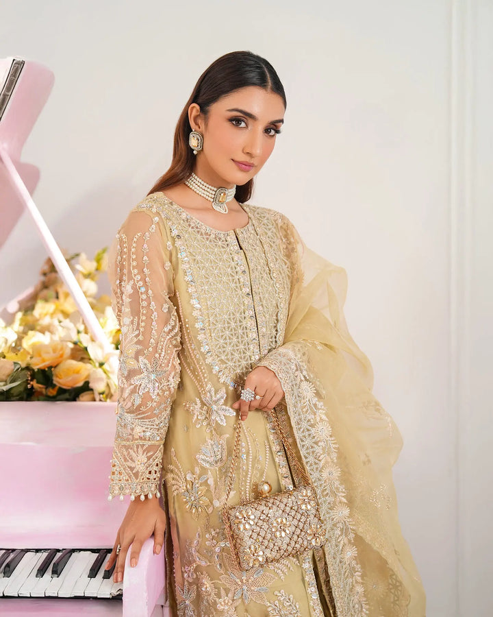 3-Piece Ready-to-Wear Tissue Suit | 1315-NA-TSU Sha Posh Textile