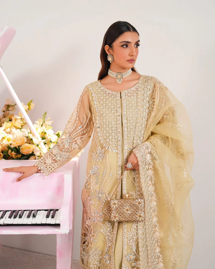 3-Piece Ready-to-Wear Tissue Suit | 1315-NA-TSU Sha Posh Textile