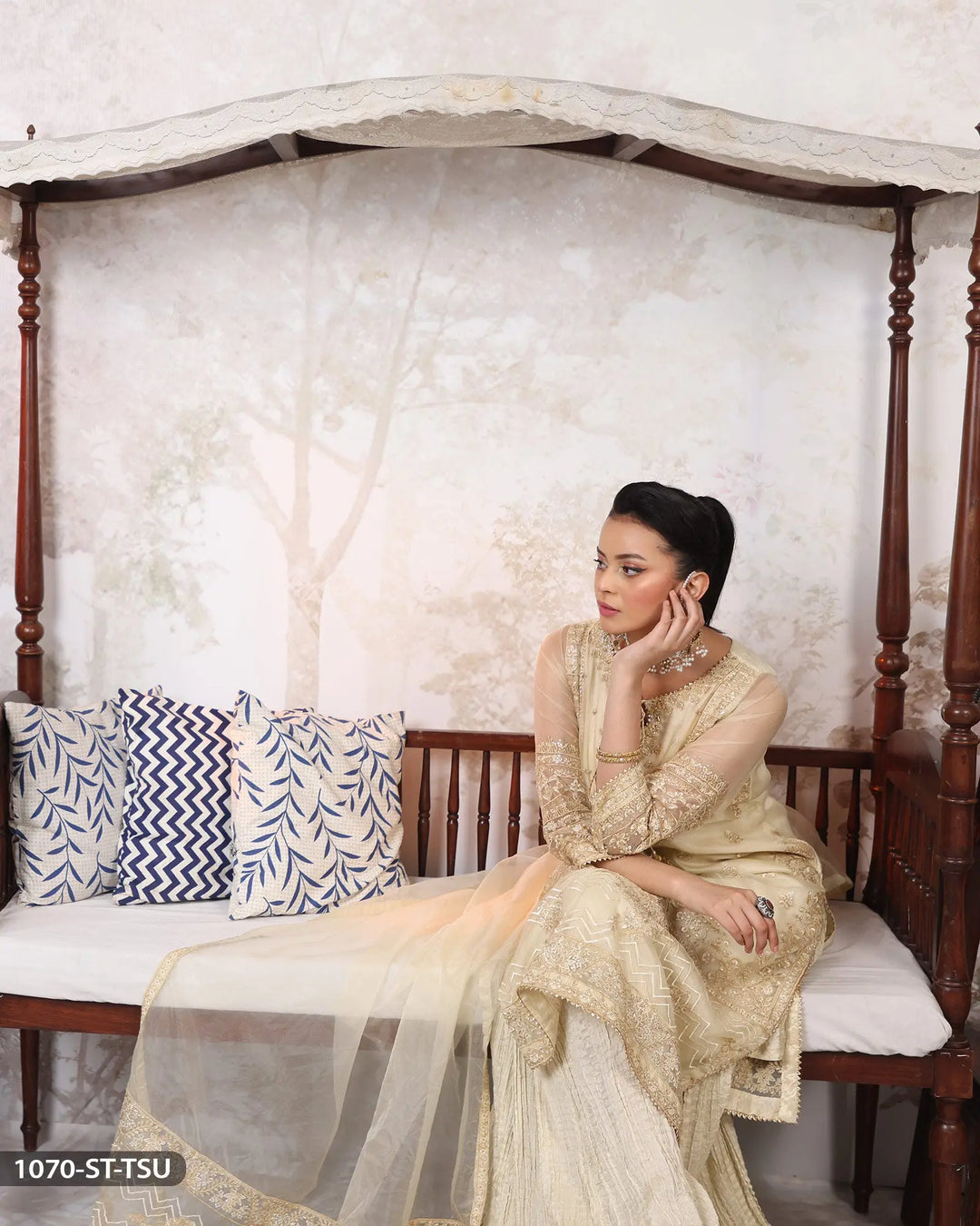 3 Piece Tissue Suit | 1070-ST-TSU - Sha Posh Textile