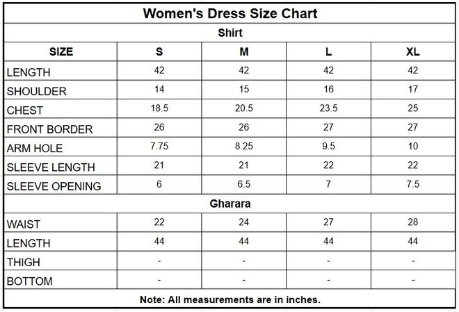 Tissue 3PC | 9718 size chart