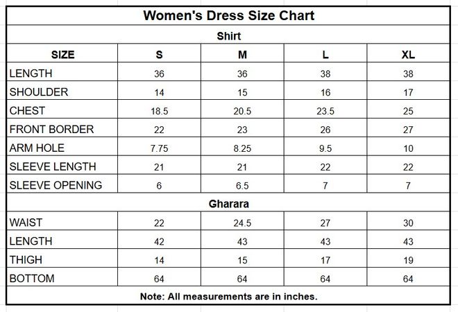 Raw Silk 3PC | 9759 size chart