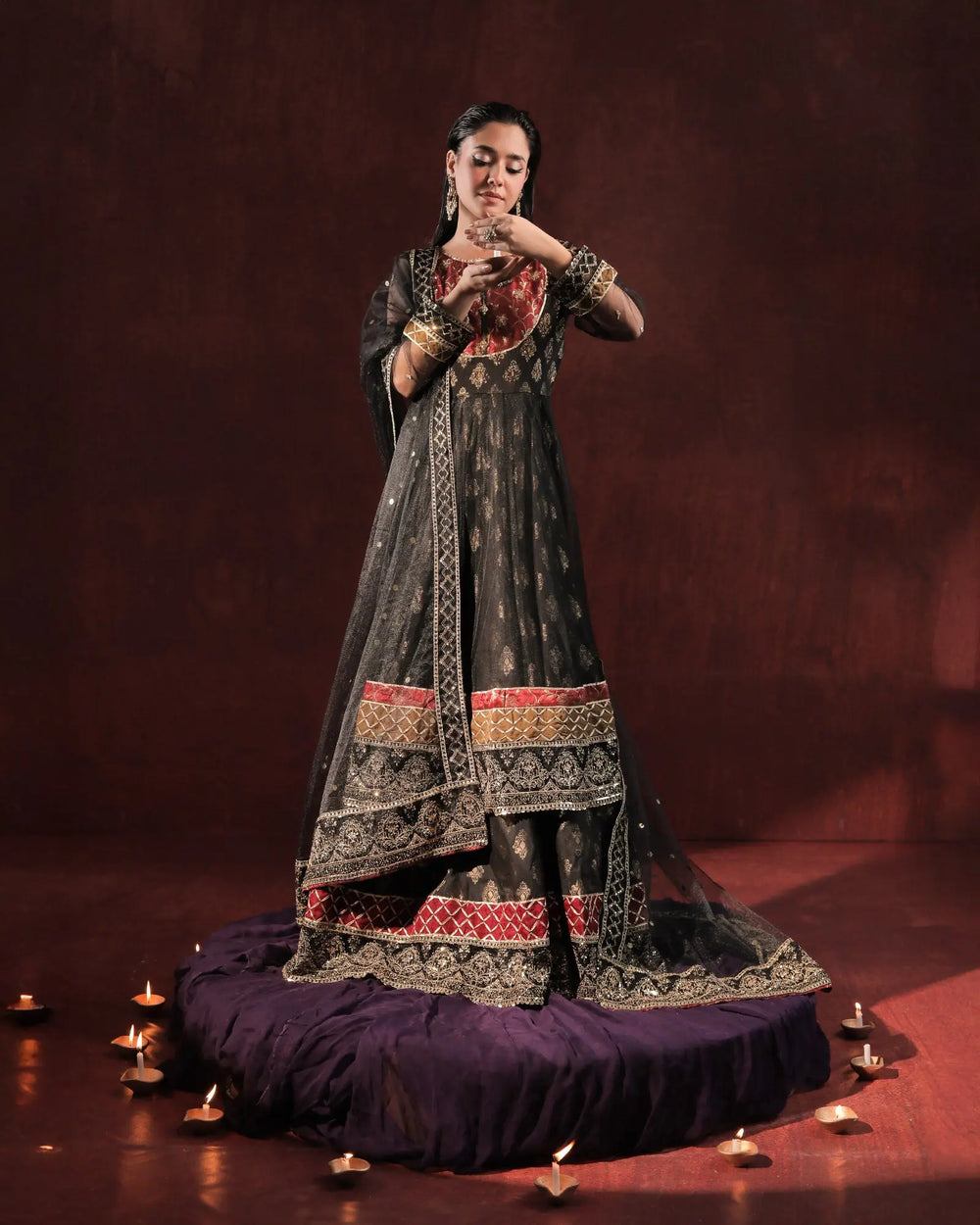 Badla Katan Maxi | 9700 Sha Posh Textile